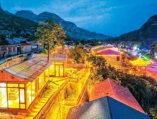 灵丘县十里沿河景区