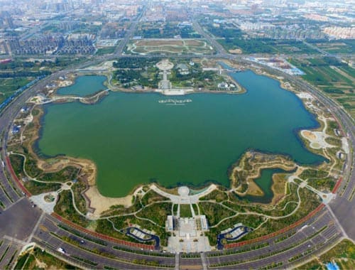 商丘市日月湖景区