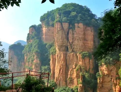 石家庄赞皇县嶂石岩景区