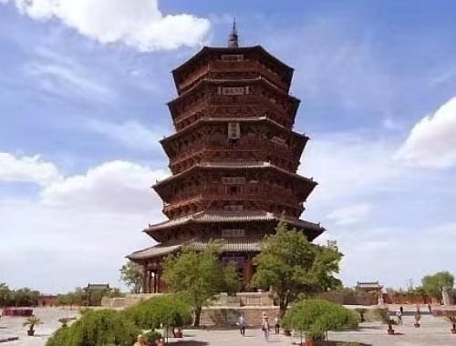 应县木塔景区