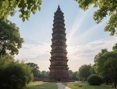 开封铁塔景区