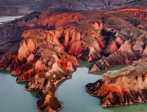 麻黄梁黄土地质公园