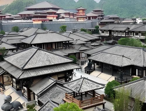 焦岗湖影视城